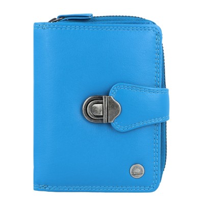 Greenburry Spongy Geldbörse Leder 9cm #16911 (ink blue)