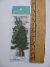 Jolee's Boutique Embellishments PINE TREES 2 Pieces NIP