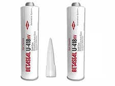 Dow Betaseal Primerless High Viscosity Urethane Adhesive   2 Tubes U418HV