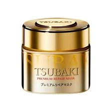 Shiseido TSUBAKI Gold Premium Hair Repair Conditioning Mask 180g - Made in Japan