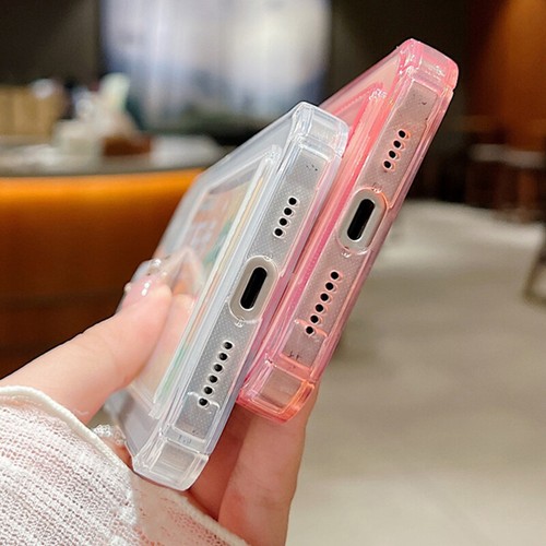 Girly Butterfly Case With Card Slot For iPhone 16 15 Pro Max 14 13 12 11 Cover - Zdjęcie 9 z 14