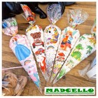 Cellophane Cone Large Plastic Bags 4 Pick and Mix Party Sweets Candy Kid Sweetie