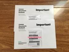 New HPE iLO Advanced 1-Server License 3yr Support BD505A / 872648-B21
