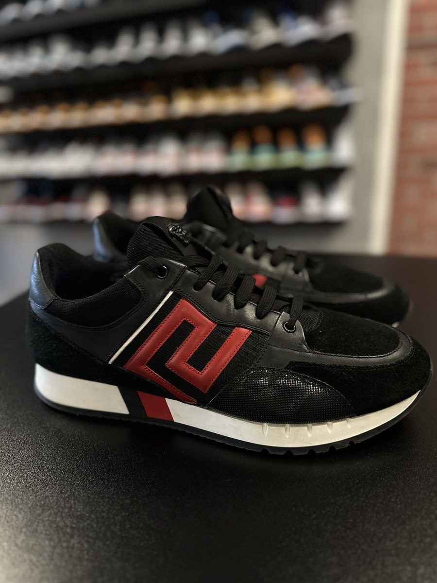 Mens Versace Sneaker Size 13 US (46) Italy Worn Only Once Versace | Shoes | Mens Versace Sneaker Size 3 Us 46 Italy  main image 4