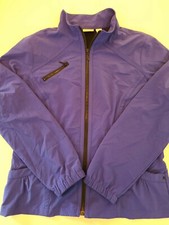 Zenergy Golf Women's 1 Full Zip Up Violet Athletic Jacket