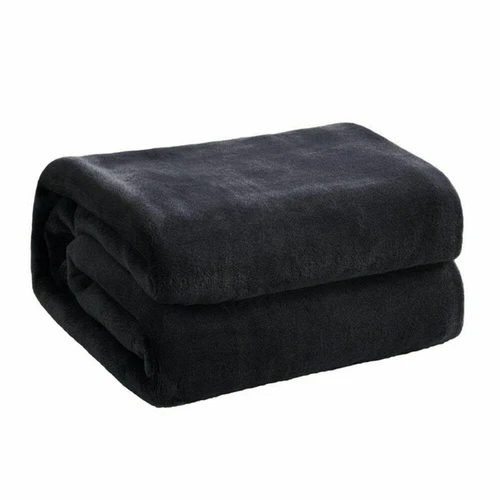 Soft for Bed Faux Fur Mink Solid Color Sofa Cover Bedspread Winter Plaid Blanket - Picture 1 of 25