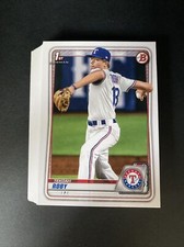 2020 Bowman Draft Paper Tekoah Roby Bowman 1st Lot Of 25 Cards! INVEST!