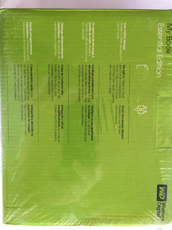 Western Digital My Book WD7500H1U 750GB USB External Hard Drive Black - Image 3 of 4