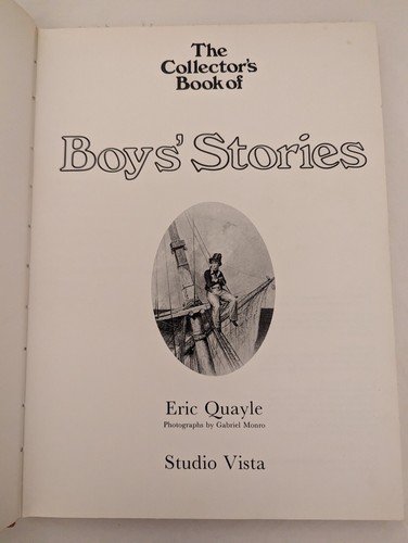 THE COLLECTORS BOOK OF BOYS STORIES BY ERIC QUAYLE STUDIO VISTA 1973 - Picture 3 of 5
