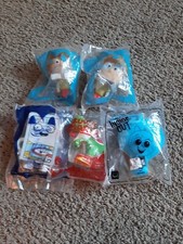  5 NEW MCDONALD'S HAPPY MEAL TOYS.THE GAME OF LIFE  SUPER MARIO SCOOBY DOO 2020.