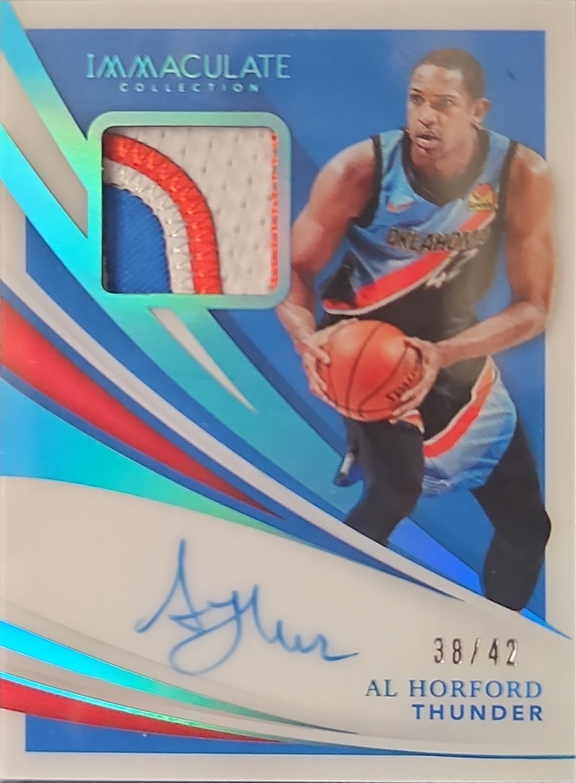 2020 Panini Immaculate Collection Patch Autographs#PA-ALH Al Horford