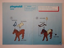 Playmobil Instrukcja budowy 4245 Jeźdźcy egipscy, A6, 4 strony