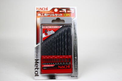 Nachi Fujikoshi HSS Japanischer Bohrer Set 1,5mm bis 6,5mm 13 Bilder Mehrzweck