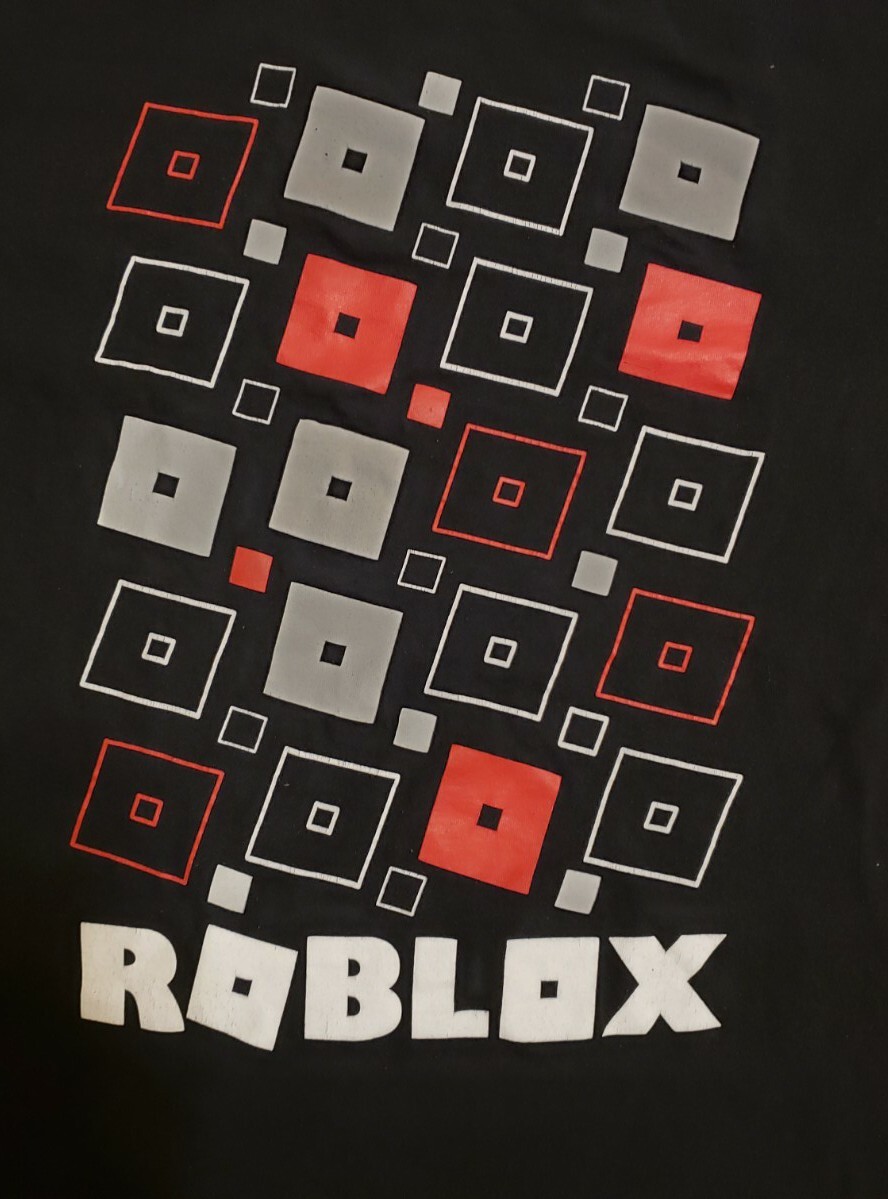 ROBLOX Unisex BLACK T Shirt Size SMALL USA, GOOD CONDITION, Gaming