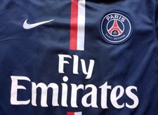 PSG Zlatan Ibrahimovic Trikot 2014/2015 NIKE FLY EMIRATES Gr. S Jersey Shirt