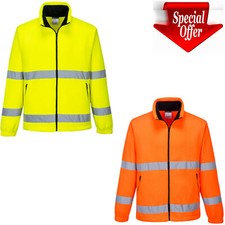 High Viz Warm All weather Breathable/Insulating Effect waterproof Safety Jacket