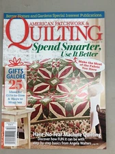 Better Home And Garden Quilting Vintage Magazine December 2013 Gift Crafting Fun