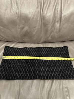 Michael Kors Gray And Black Winter Scarf Unisex