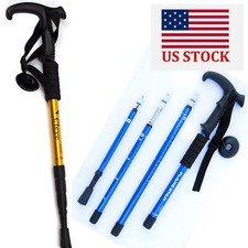 OutdoorTactical Walking Stick Adjustable Survival Stick For Hiking Walking Stick