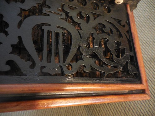Antique all Wooden33 button Accordion Designed & Build by Max Bolete, 1800's - Picture 2 of 12