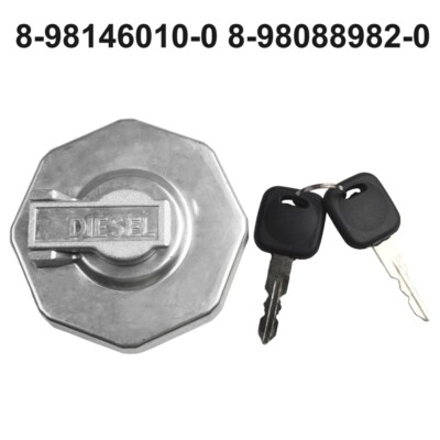 Tankdeckel mit Schlüsseln für Isuzu ELF NPR NQR NQR75 4HK1 8981460100 8980889820