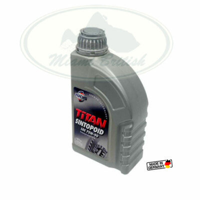 LAND ROVER TITAN SINTOPOID FLUID 1L 75W-90 Differential Oil LRN7591 FUCHS 