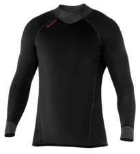 EXOWEAR Top Mens - Black - L; Wetsuits - Men Top; 017101BLK-40L 