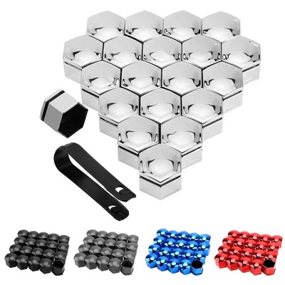 20PCS Car Wheel Nut Bolt Head 17mm/19mm/21mm Long Covers Caps PlasticAuto & Moto