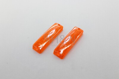 Blinkerglas Paar pair turn signal lenses Fiat 850 Sport Spider Lamborghini