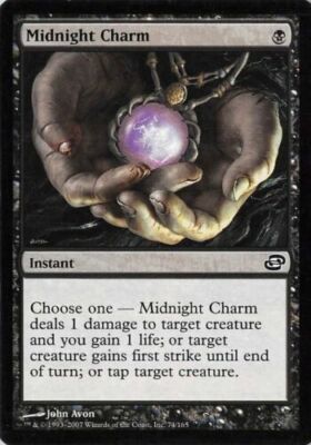4 Midnight Charm 4x x4 - LP - Planar Chaos - SPARROW MAGIC - mtg - 