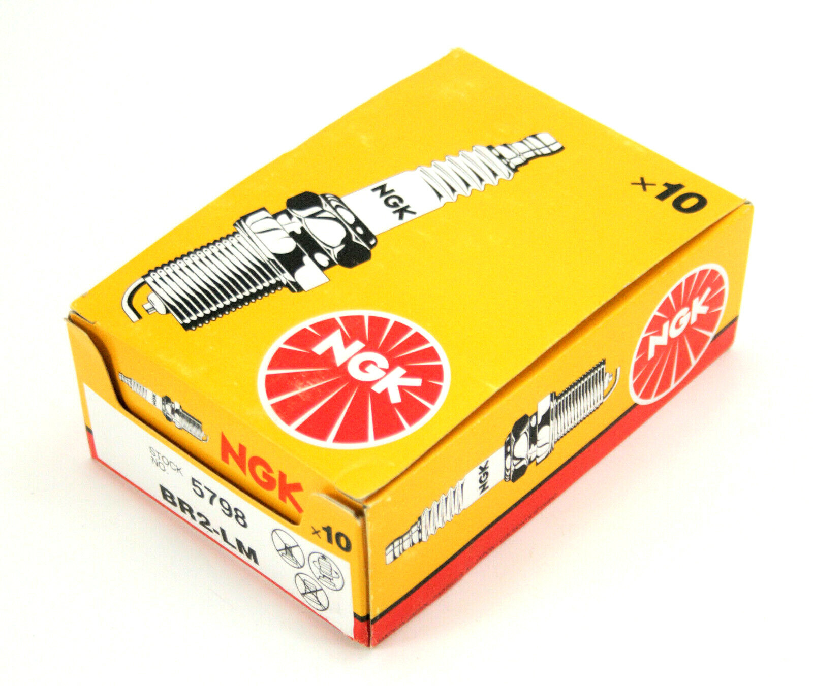 (10) NGK Spark Plug BR2LM BR2LM Fit Many BRIGGS & STRATTON Engines Case of 10 eBay