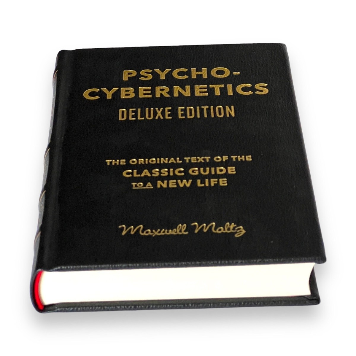 Psycho-Cybernetics by Maxwell Maltz Original Text Veg Leather