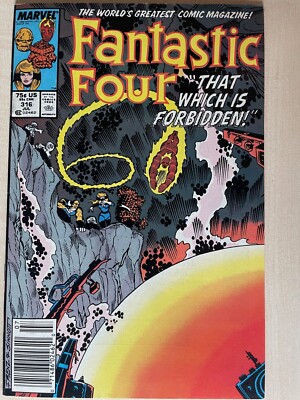 US Fantastic Four Nr. 316, Marvel USA 1988 (Joe Sinnott, Copper Age)