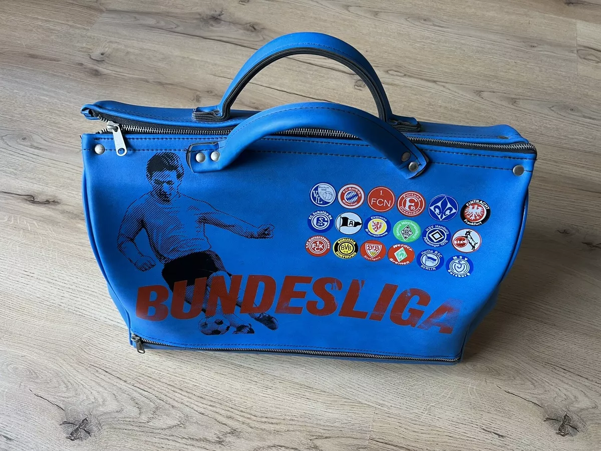 Vintage BUNDESLIGA Sports Duffle Bag. German Professional