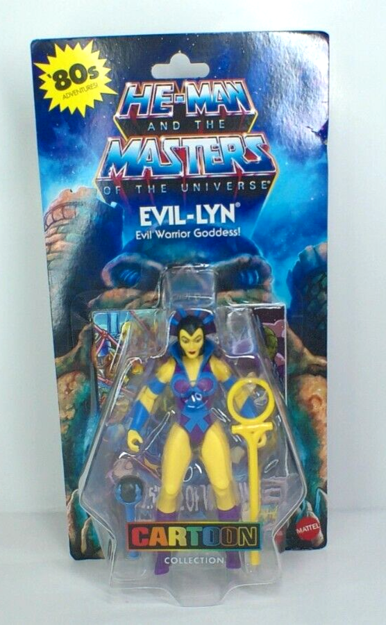 NEW HE-MAN Masters of the Universe Cartoon Collection EVIL-LYN Action Figure