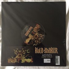 KULA SHAKER "GOVINDA (LIVE)" 10" NUMBERED MAXI VINYL NEW 500 COPIES / NEUF