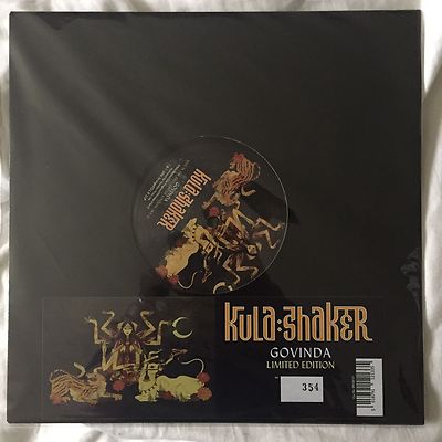 KULA SHAKER ''GOVINDA (LIVE)'' 10'' NUMBERED MAXI VINYL NEW 500 COPIES / NEU