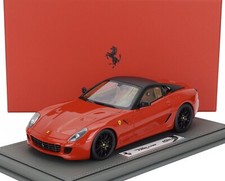 BBR-Models 1/18 Ferrari 599 GTB Fiorano 2007 F1 Red Black BBR1871A1-Vet