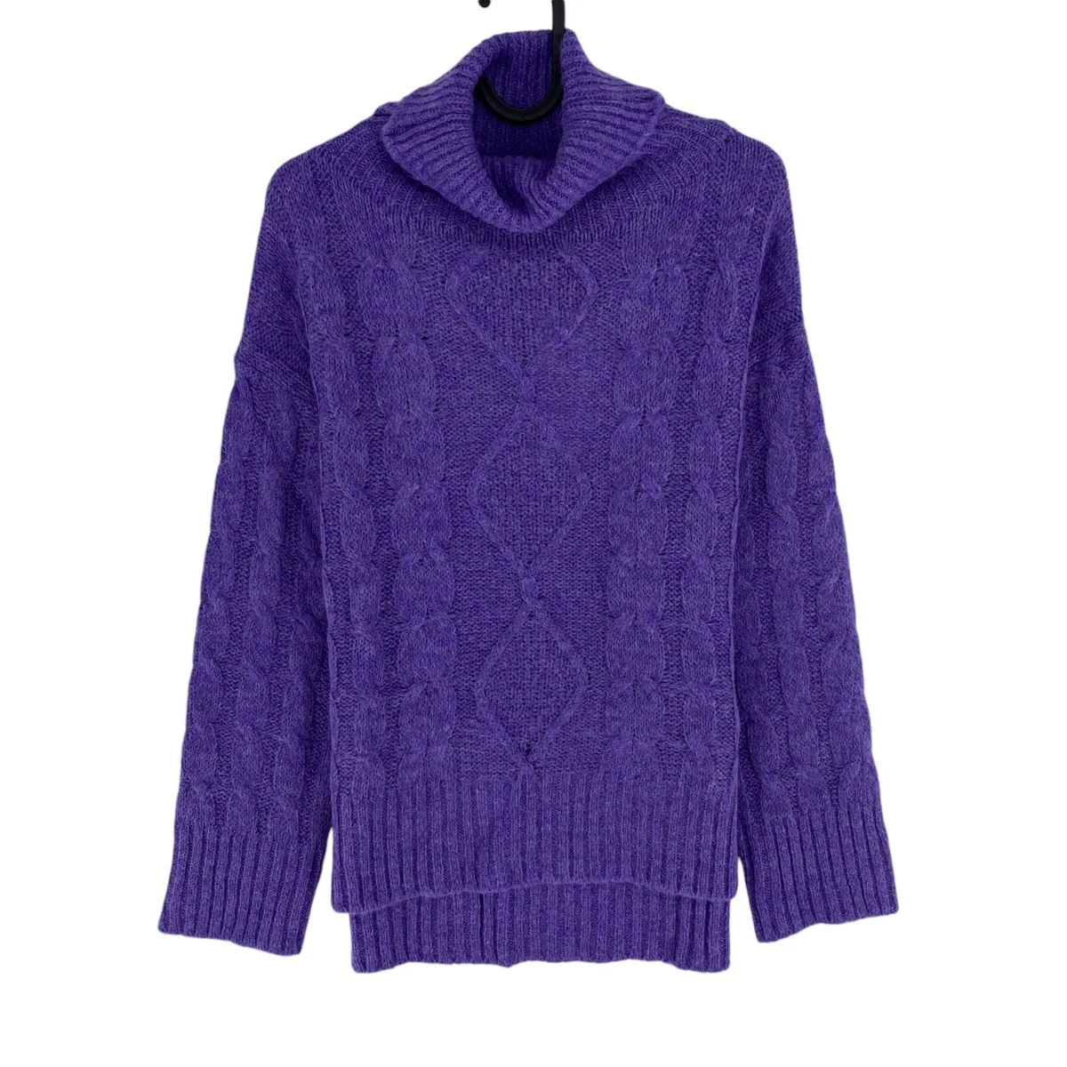 Maglione In Cashmere Viola The Elder Statesman – Donna, Taglia S, Girocollo, Nuovo Con Etichette