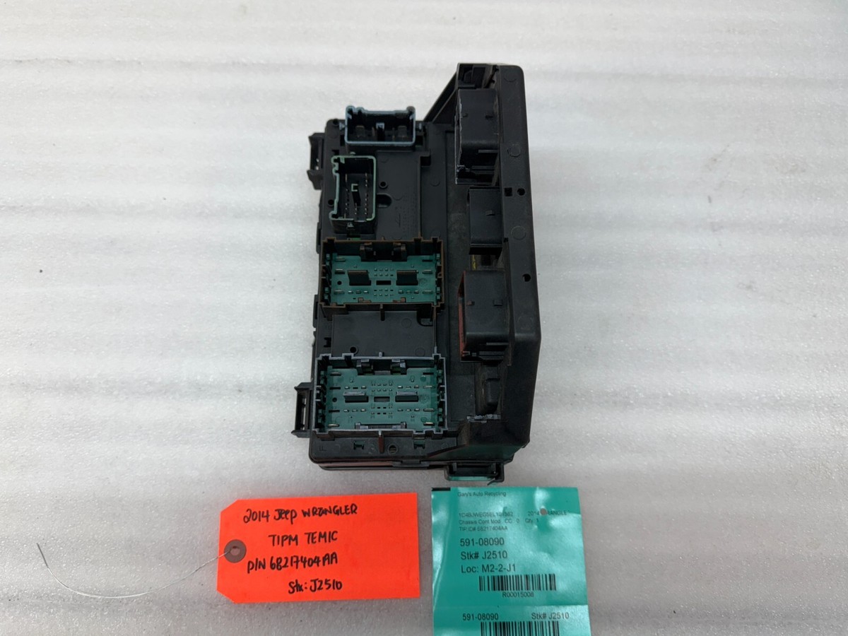 14 JEEP WRANGLER JK TIPM INTEGRATED MODULE FUSE BOX 68217404AA | eBay