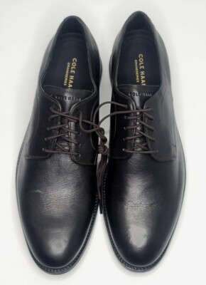 COLE HAAN Mens 12D HOLLAND Grand Plain Toe Oxford Dress Shoe 