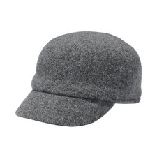 Muji Melton Wool Cap 57.5-59cm Gray New From Japan
