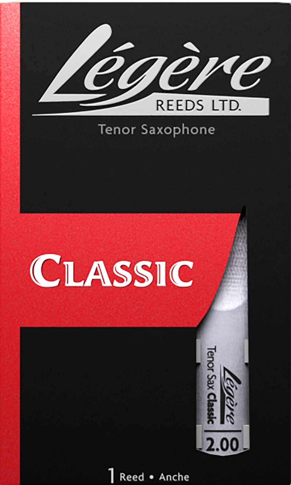 Legere Reeds Tenor Saxophone Reed Strength 2