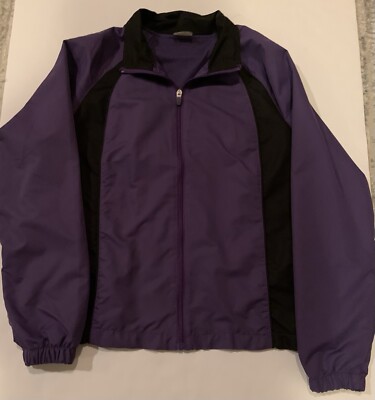 Danskin Now Woman s Semi Fitted Athletic Zip Front Shirt Jacket Size Medium NWOT