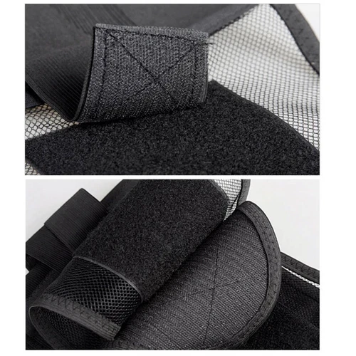 Back Support Brace Lower Back Pain with 4 Stays Belt Relief Breathable Air Mesh - Picture 12 of 28