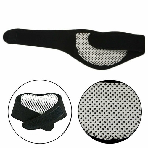 Self Heating Magnetic Neck Support Brace Collar Pain Relief Heat Pad Tourmaline - Picture 7 of 10