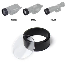 Tactical Flashlight Protective Cover Rubber Lens Cap For M300 M600 X300 Rein2.0