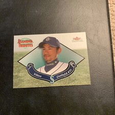 B51a Ichiro Suzuki ￼ Dt 14 Diamond tribute 2002 Fleer tradition￼
