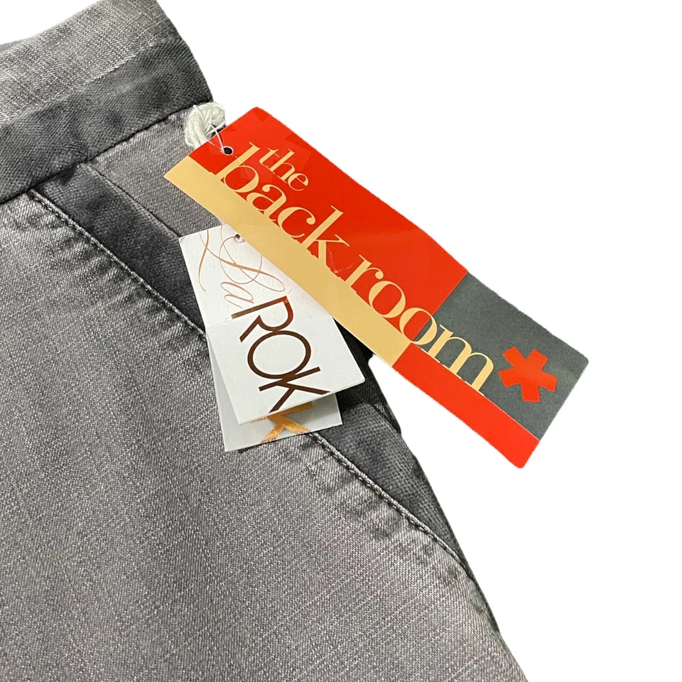 Pantalones LaRok La Rok Gris Talla 8 (32x32) NUEVOS CON ETIQUETAS NUEVOS Foto 3 de 4