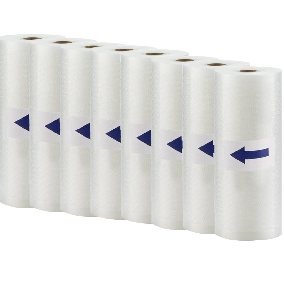 Rolls 11x50 Vacuum Sealer Embossed Bags Sous Vide Kitchen Food - Main Image